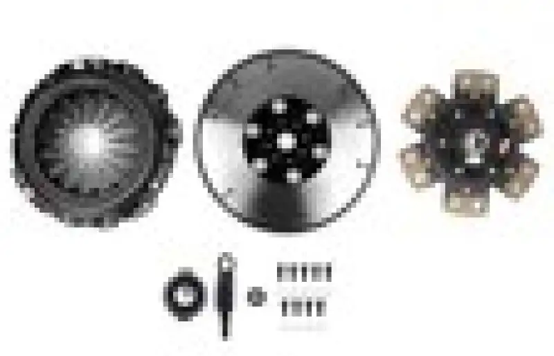 Comp Clutch 06-11 WRX / 05-11 LGT Stage 4 - 6 Pad Ceramic Clutch Kit (Includes Steel Flywheel)