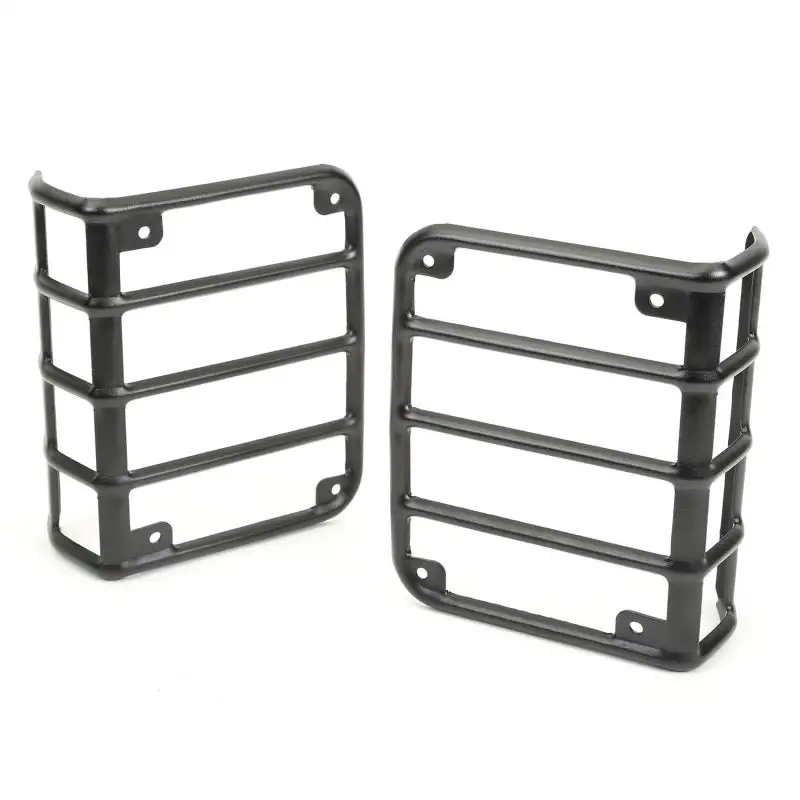 Rugged Ridge Jeep Wrangler Textured Black Tail Light Euro Guards