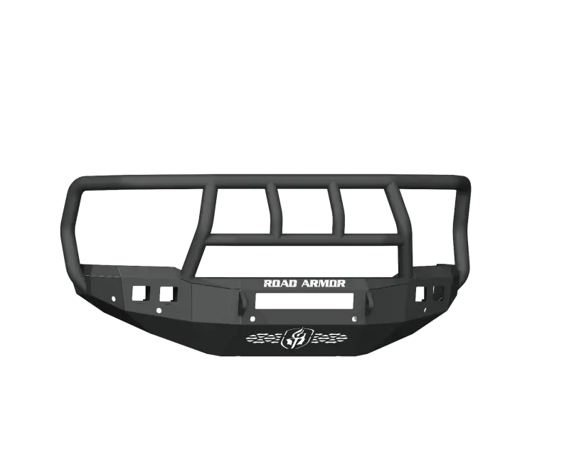 Road Armor 19-20 Ram 2500 Stealth Front Bumper w/Titan II Guard/6 Sensor Holes - Tex Blk