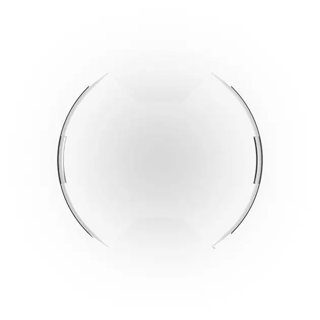 KC HiLiTES SlimLite 8in. LED Light Shield (Shield Only) - Clear