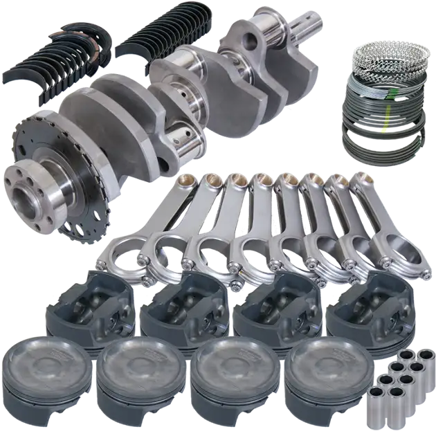Eagle Chevy LS3/LS4 3.905in Bore +26.00cc Dish .125in OS Rotating Assembly Kit w/ 24 Tooth Reluctor