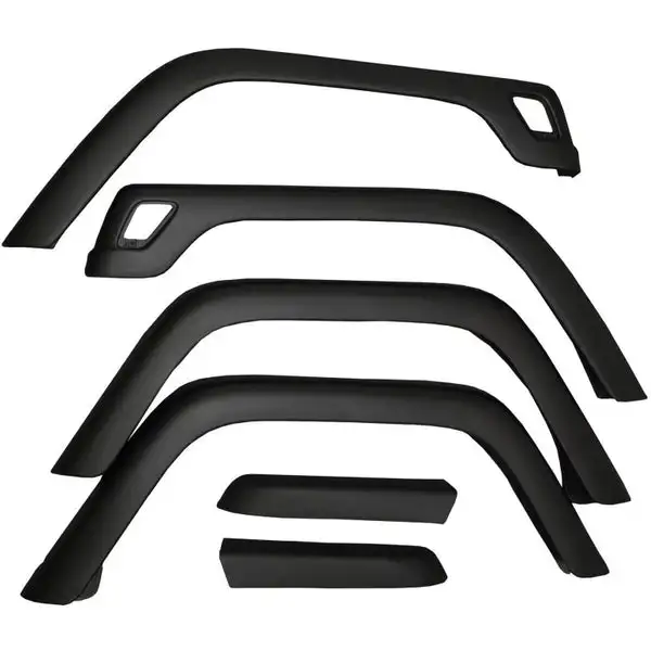 Omix 6-Piece Fender Flare Kit- 97-06 Jeep Wrangler
