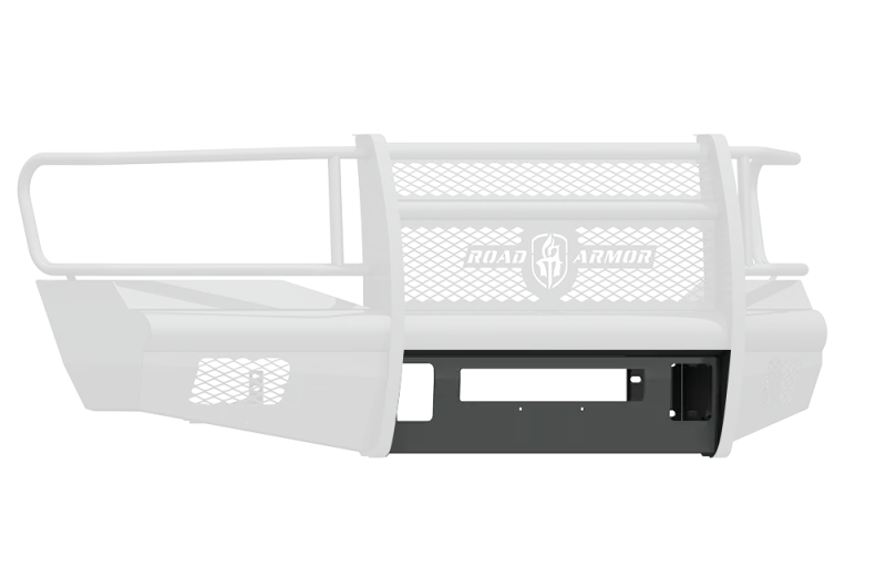 Road Armor 06-09 Dodge 2500 Vaquero Front Non-Winch Plate - Tex Blk