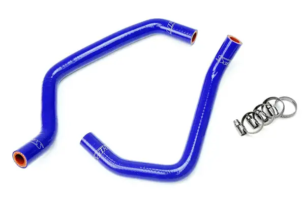 HPS Blue Reinforced Silicone Heater Hose Kit Coolant for Toyota 07-11 Tundra 5.7L V8 (57-1702-BLUE)