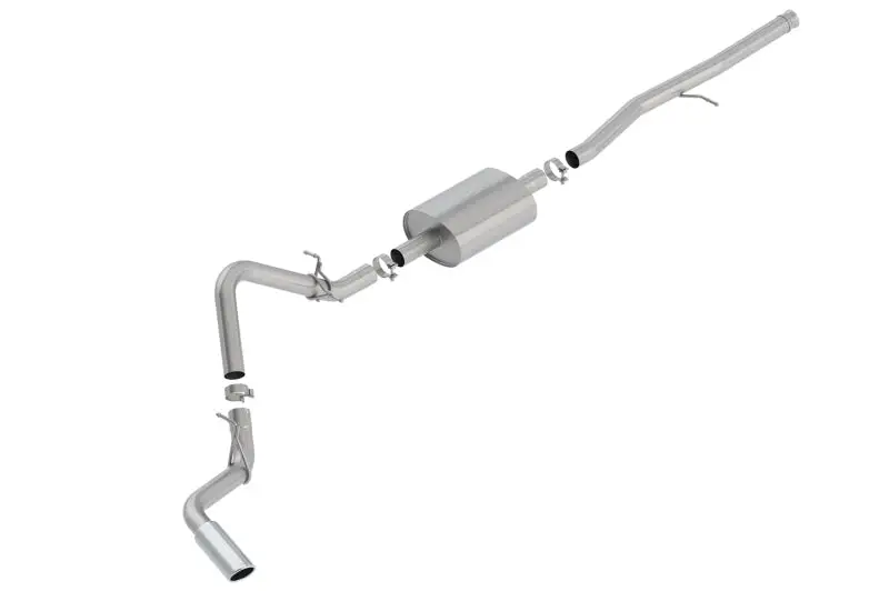 Borla 2019 Silv/Sierra C/B Exhaust S-Type 1500 5.3L V8 AT 2&4WD EC STB(78.8) CC SB(69.3) 147.4 WB