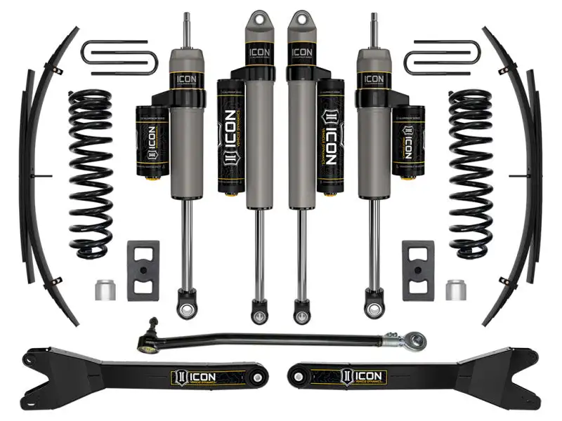 ICON 2023+ Ford F250/350 2.5in Stage 3 Suspension System w/ Radius Arms & Expansion Pack