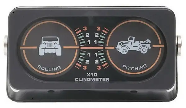 Rampage 1999-2019 Universal Clinometer - Black
