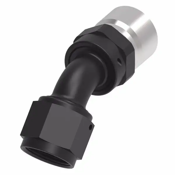 Aeroquip6an StreetLite Crimp Fitting 45-Degree - FCL4222