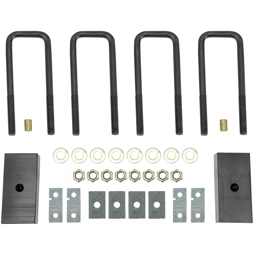 Rancho RS70902 Rear Leaf Spring Block Kit Toyota Tundra