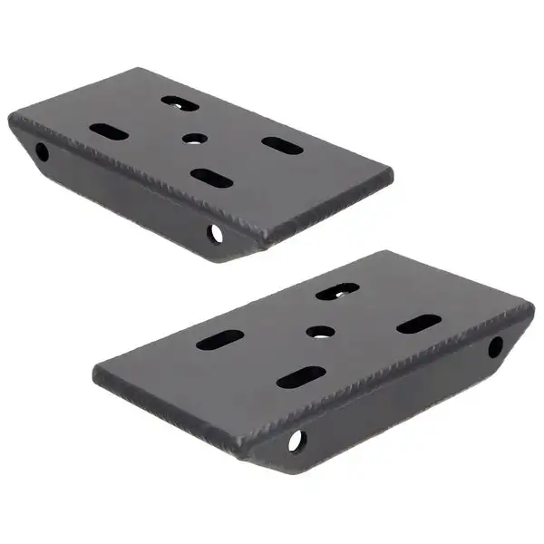 HD Leaf Spring Plates For Use w/2 Inch Springs 76-86 Jeep CJ Front Pair RockJock 4x4 - RockJock 4x4 - CE-9031