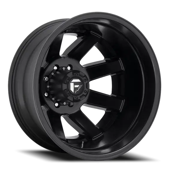 Dually Wheels 20X8.3 Maverick Dually D436 8 On 165.1 Matte Black 121.5 Bore -215 Offset 7 Spoke Outer Dually Fuel Off Road Wheels - D43620828D25