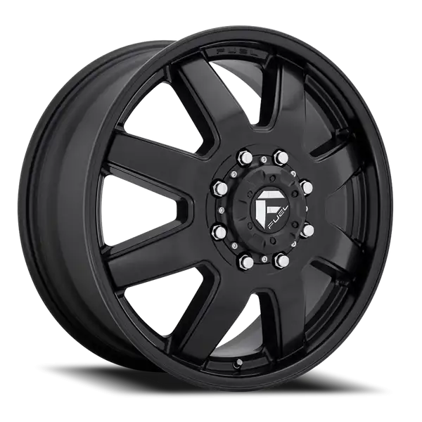 Dually Wheels 20X8.3 Maverick Dually D436 8 On 200 Matte Black 142 Bore 122 Offset 7 Spoke Front Dually Fuel Off Road Wheels - D436208292