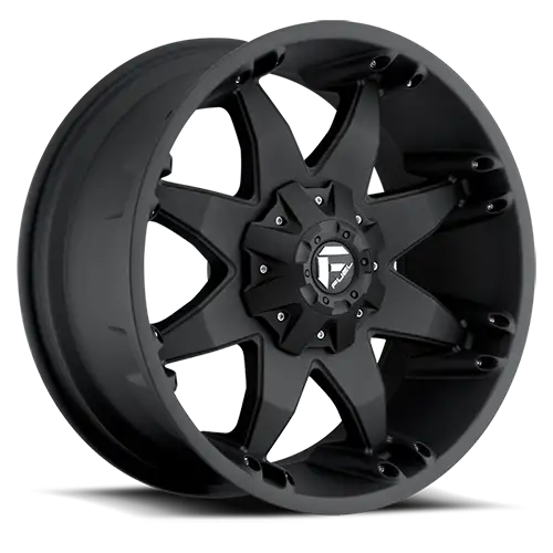 Aluminum Wheels 20X9 Octane D509 5 On 114.3/5 On 127 Matte Black 78.1 Bore -12 Offset Fuel Off Road Wheels - D50920902645