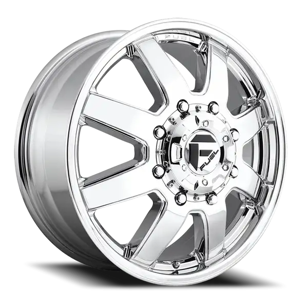 Dually Wheels 17X6.5 Maverick Dually D536 8 On 200 Chrome 142 Bore 116 Offset 7 Spoke Front Dually Fuel Off Road Wheels - D536176592F