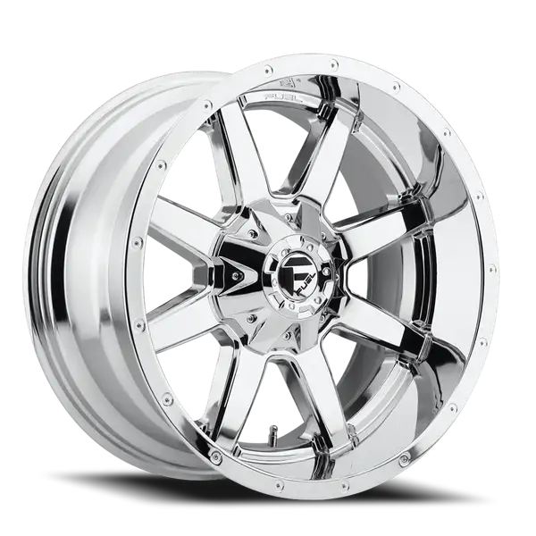 Aluminum Wheels 22X12 Maverick D536 6 On 135/6 On 139.7 Chrome 106.1 Bore -45 Offset Fuel Off Road Wheels - D53622209846