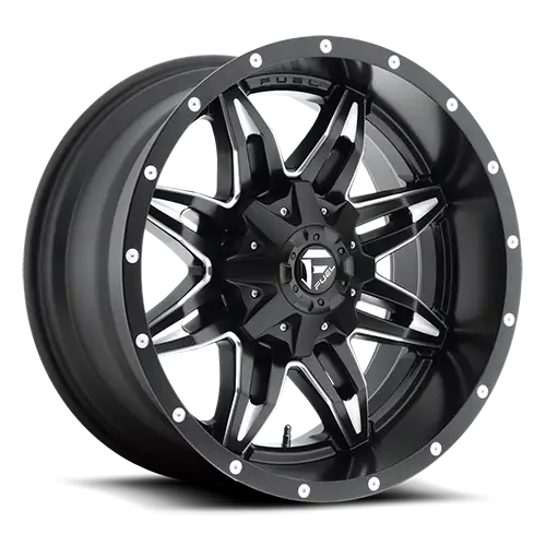 Aluminum Wheels 15X10 Lethal D567 6 On 139.7 Matte Black Milled 108 Bore -43 Offset Fuel Off Road Wheels - D56715008337