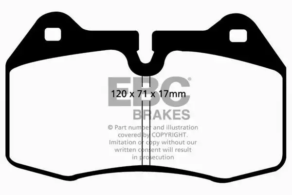 EBC Brakes Ultimax OEM Replacement Brake Pads - UD639