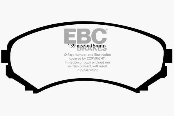 EBC Ultimax OEM Replacement Brake Pads (UD550)
