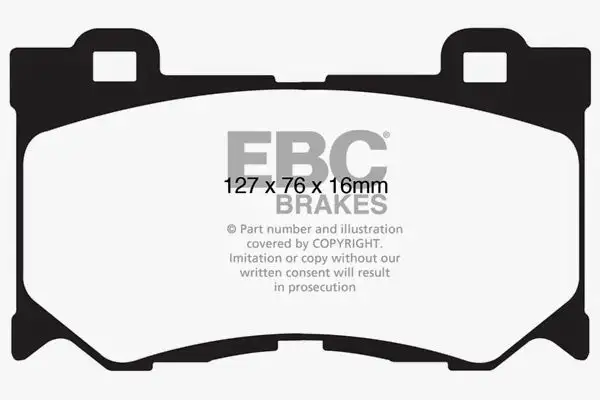 EBC Ultimax OEM Replacement Brake Pads (UD1346)