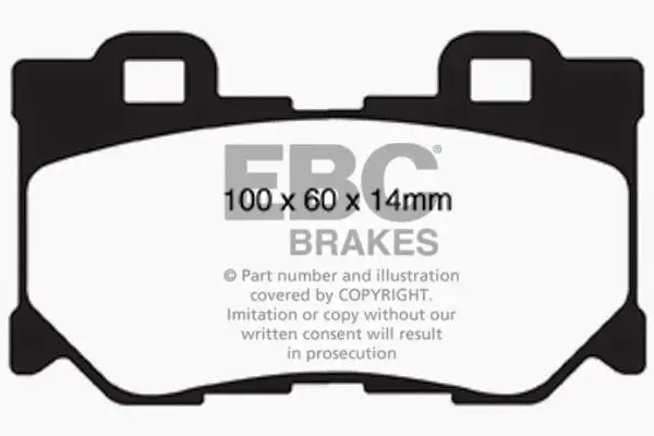 EBC Ultimax OEM Replacement Brake Pads (UD1347)