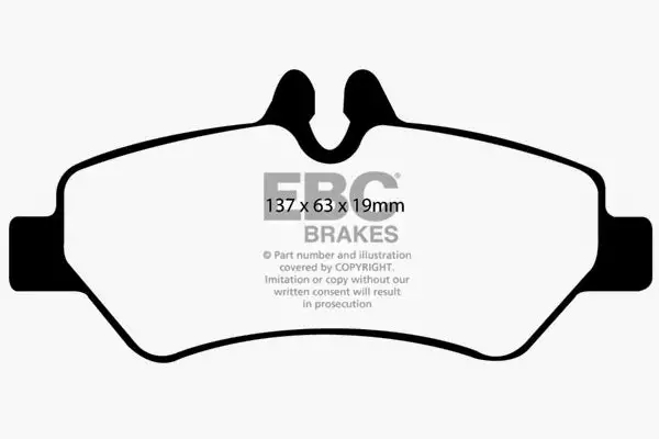 EBC Ultimax OEM Replacement Brake Pads (UD1317)