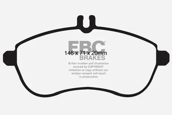 EBC Ultimax OEM Replacement Brake Pads (UD1340)