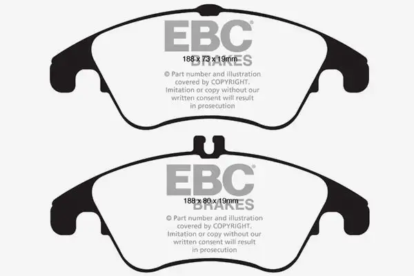 EBC Ultimax OEM Replacement Brake Pads (UD1342)