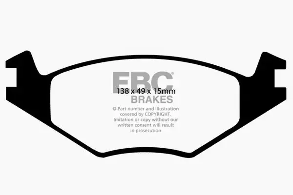 EBC Ultimax OEM Replacement Brake Pads (UD280)