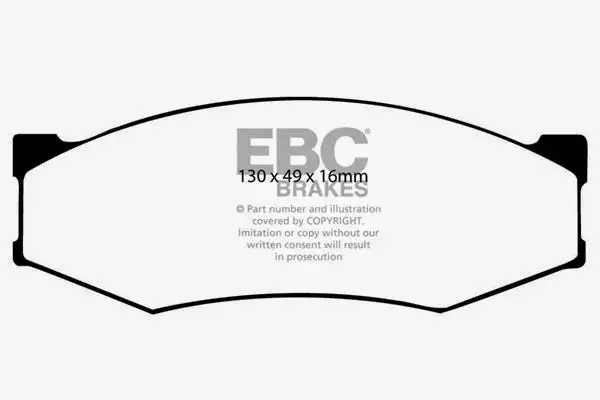 EBC Ultimax OEM Replacement Brake Pads (UD266)