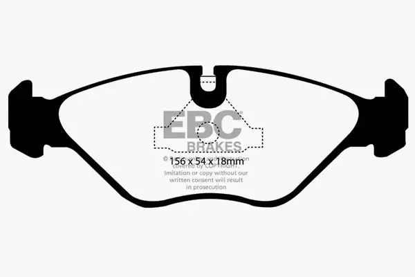 EBC Ultimax OEM Replacement Brake Pads (UD403)