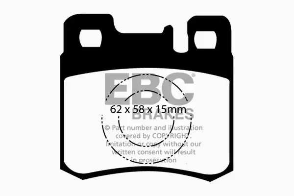 EBC Ultimax OEM Replacement Brake Pads (UD495)
