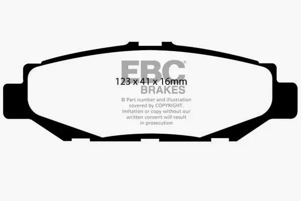 EBC Ultimax OEM Replacement Brake Pads (UD572)