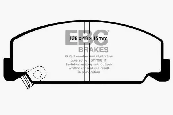 EBC Ultimax OEM Replacement Brake Pads (UD273)