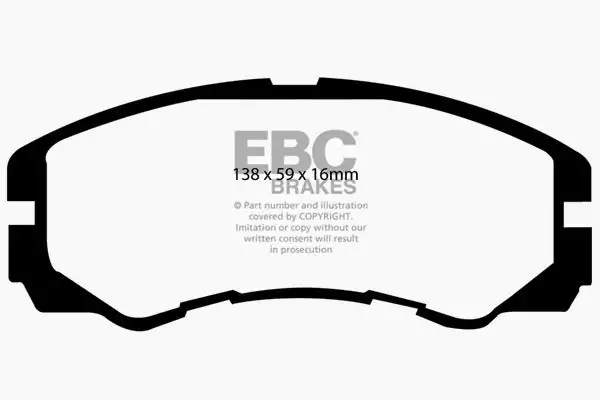 EBC Ultimax OEM Replacement Brake Pads (UD579)