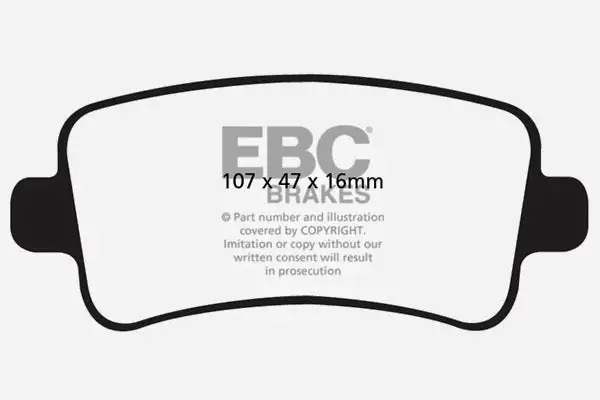 EBC Ultimax OEM Replacement Brake Pads (UD1430)