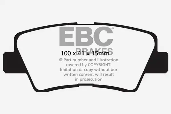 EBC Ultimax OEM Replacement Brake Pads (UD1313)
