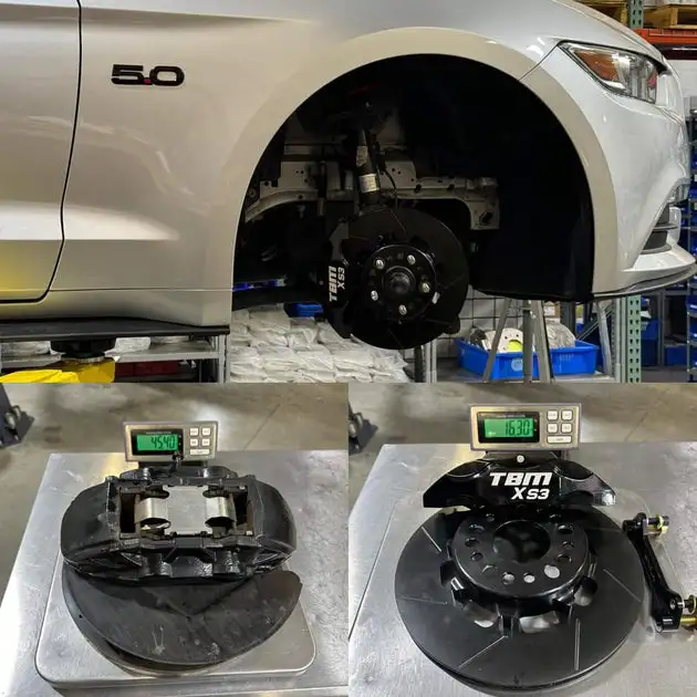 TBM S550 Mustang XS3 Front Extreme Street Performance 12.19" Brake Kit