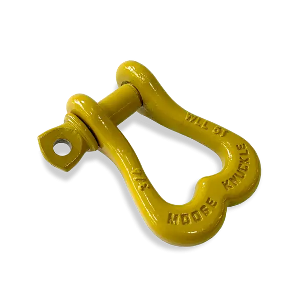 Moose Knuckle XL Shackle 3/4 Detonator Yellow Moose Knuckle Offroad - Moose Knuckle Offroad - FN000001-005