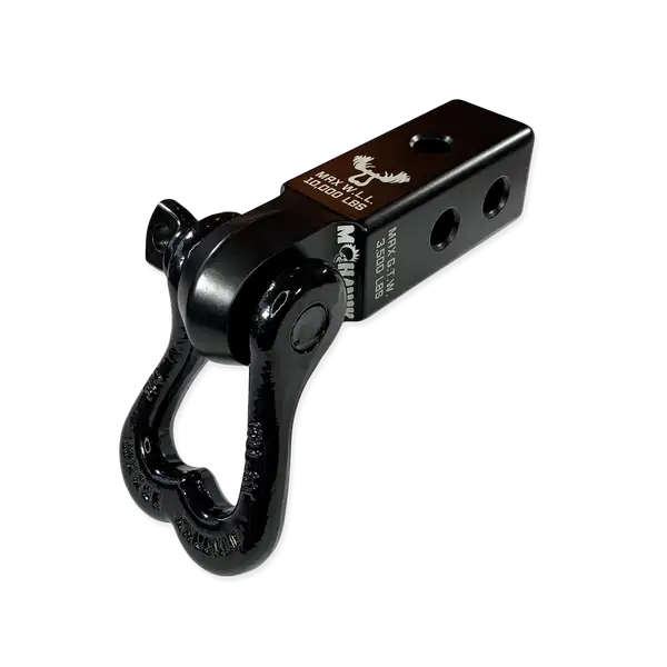 XL 3/4 Shackle and Mohawk 2.0 Receiver Combo Black Lung / Black Hole Moose Knuckle Offroad - Moose Knuckle Offroad - FN000022-008