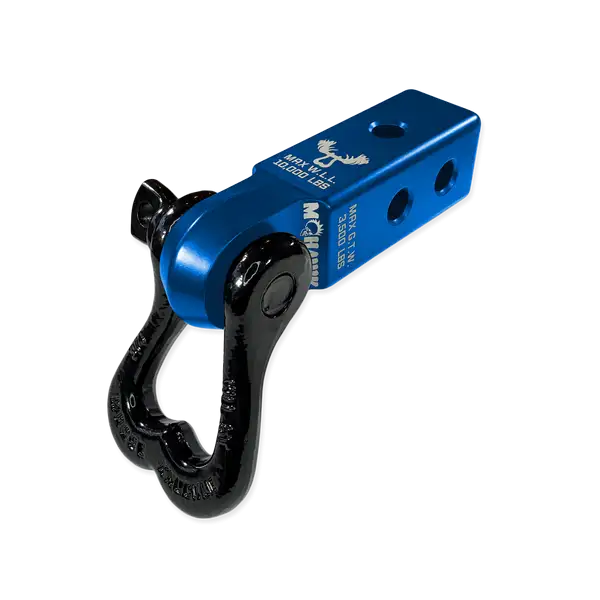 XL 3/4 Shackle and Mohawk 2.0 Receiver Combo Blue Pill / Black Hole Moose Knuckle Offroad - Moose Knuckle Offroad - FN000022-208