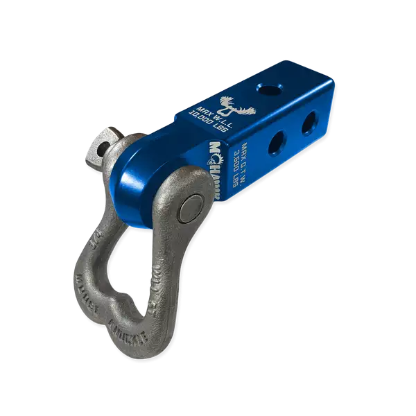 XL 3/4 Shackle and Mohawk 2.0 Receiver Combo Blue Pill / Raw Dog Moose Knuckle Offroad - Moose Knuckle Offroad - FN000022-211
