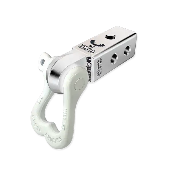 XL 3/4 Shackle and Mohawk 2.0 Receiver Combo Atomic Silver / Pure White Moose Knuckle Offroad - Moose Knuckle Offroad - FN000022-410