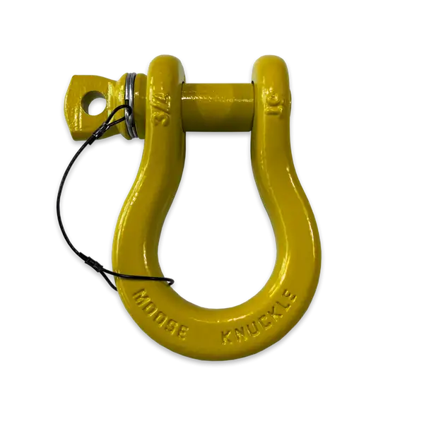 B'oh Recovery Spin Pin Shackle 3/4 Detonator Yellow Moose Knuckle Offroad - Moose Knuckle Offroad - FN000023-007