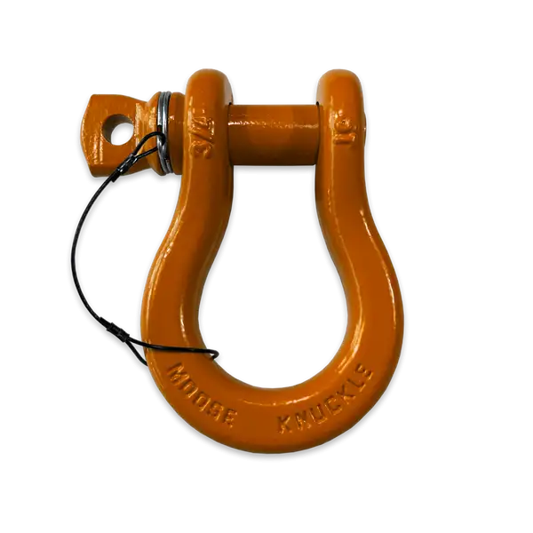 B'oh Recovery Spin Pin Shackle 3/4 Obscene Orange Moose Knuckle Offroad - Moose Knuckle Offroad - FN000023-008