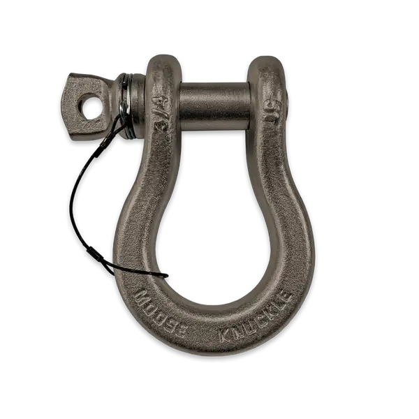 B'oh Recovery Spin Pin Shackle 3/4 Raw Dog Moose Knuckle Offroad - Moose Knuckle Offroad - FN000023-013