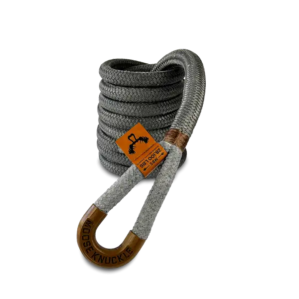 Lug Line Stretch Recovery Rope Gun Gray 10 Feet Moose Knuckle Offroad - Moose Knuckle Offroad - FN000024-001