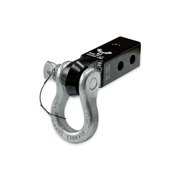 B'oh 3/4 Spin Pin Shackle and Mohawk 2.0 Receiver Combo Black Lung / Nice Gal Moose Knuckle Offroad - Moose Knuckle Offroad - FN000033-012