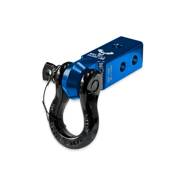 B'oh 3/4 Spin Pin Shackle and Mohawk 2.0 Receiver Combo Blue Pill / Black Hole Moose Knuckle Offroad - Moose Knuckle Offroad - FN000036-009