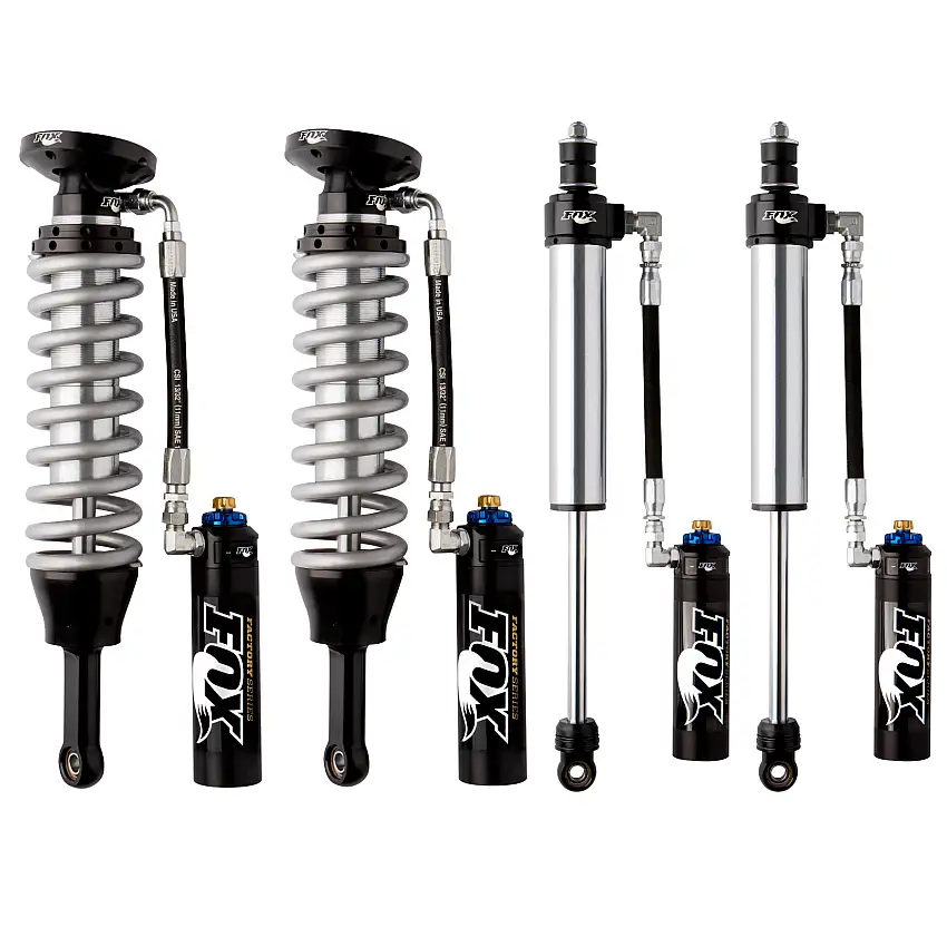 FOX Factory Race 2.5 Reservoir Adjustable Valving Shock Kit 0-2" Lift 883-06-111, 883-26-004