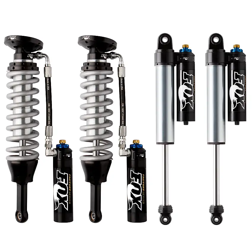 FOX Factory Race 2.5 Reservoir Adjustable Valving Shock Kit 0-2" Lift 883-06-133, 883-26-036